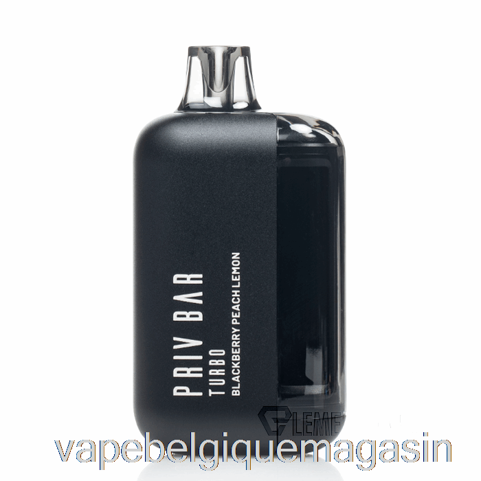 Vape Jus Smok Priv Bar Turbo 15k Jetable Mûre Pêche Citron